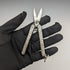 Late 19th Century British Antique Sterling Silver Handle Portable Folding Scissors